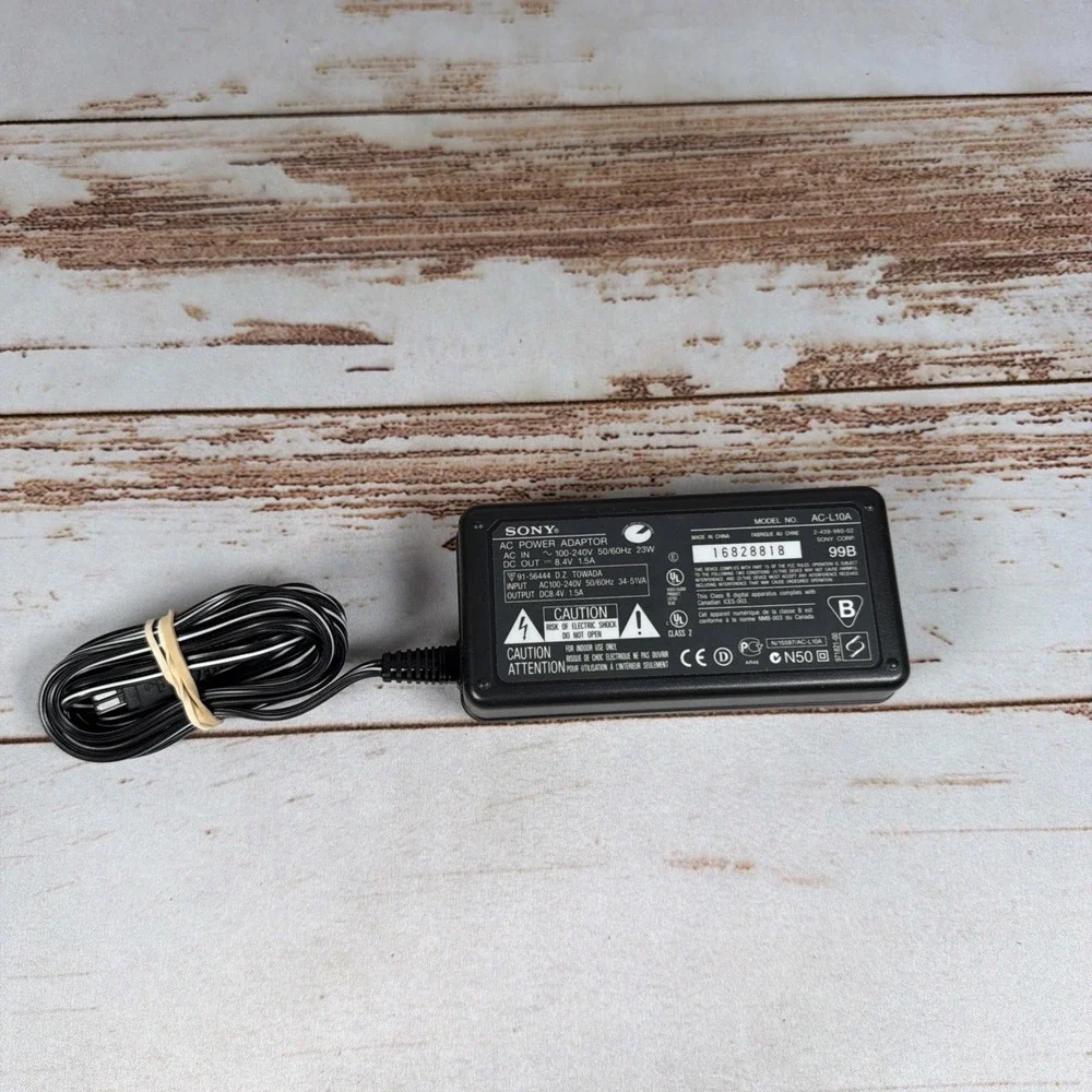 Genuine Sony AC-L10A AC Power Adapter for Hi8 Camcorder